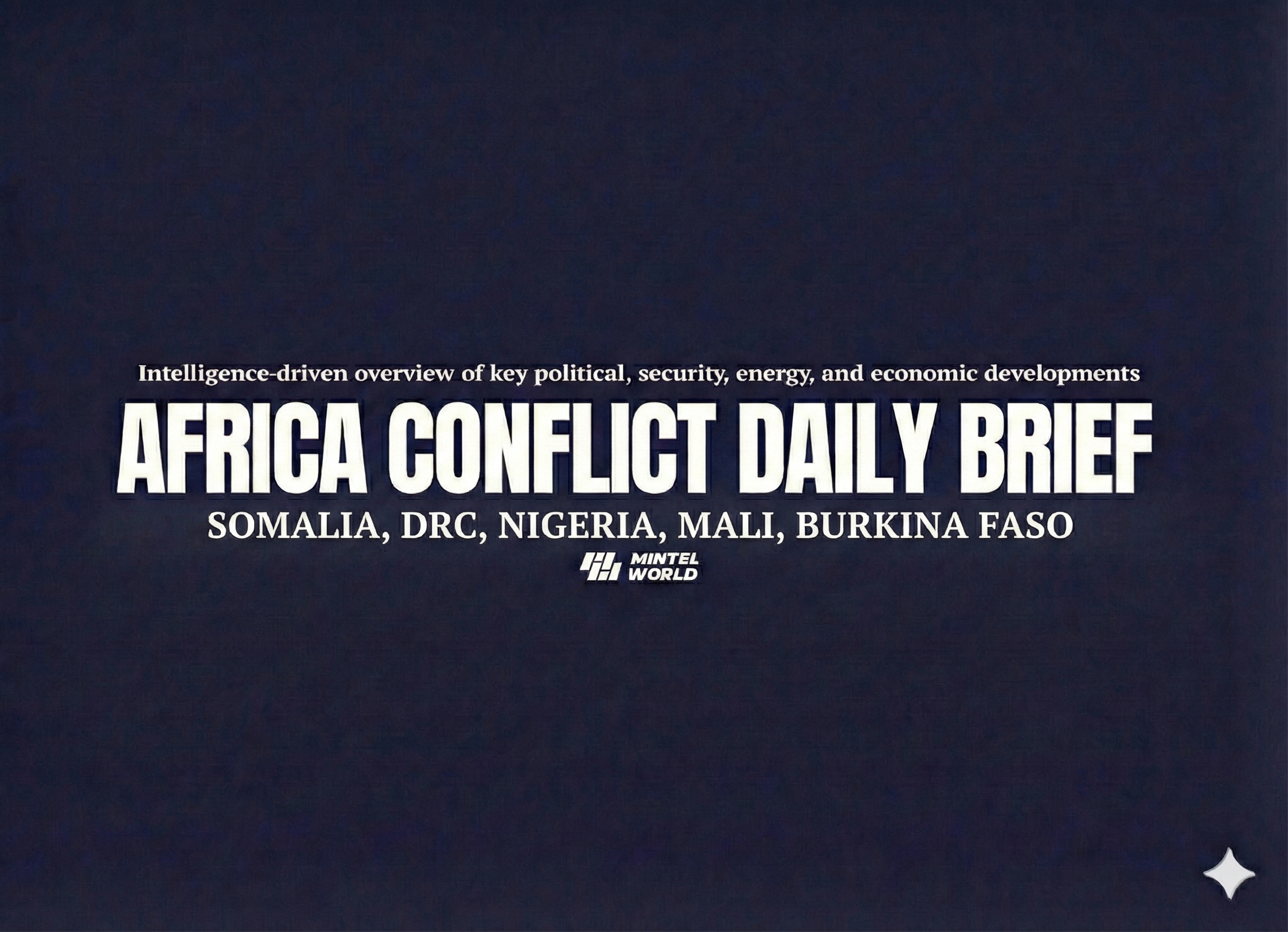Africa Conflict-Diplomacy Daily Brief - 24 February, 2026